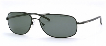  matte black/green polarized