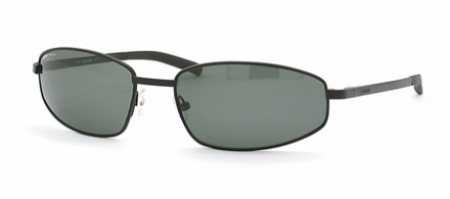  matte black/green polarized