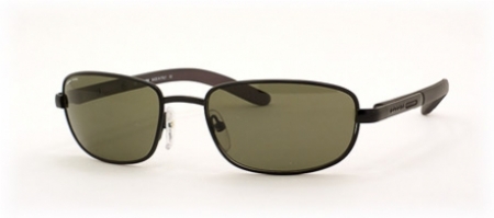  matte black/green gray polarized