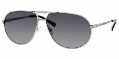  gray shaded polarized/shiny silver