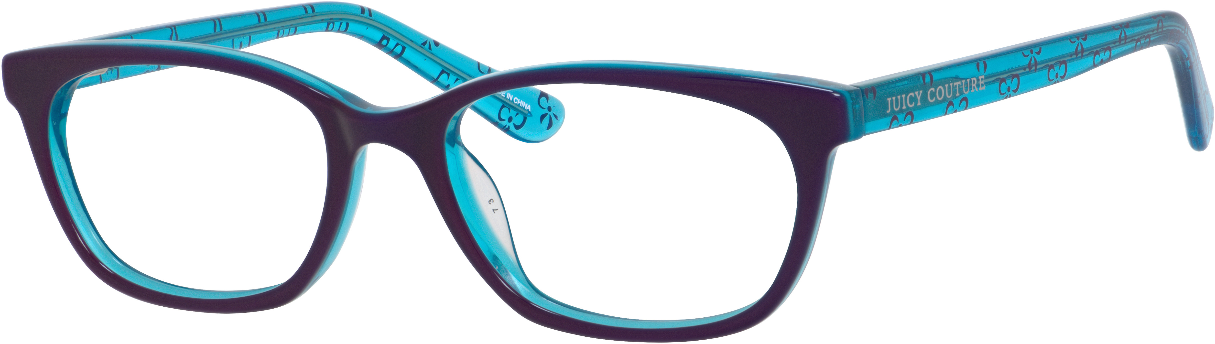  clear/violet blue