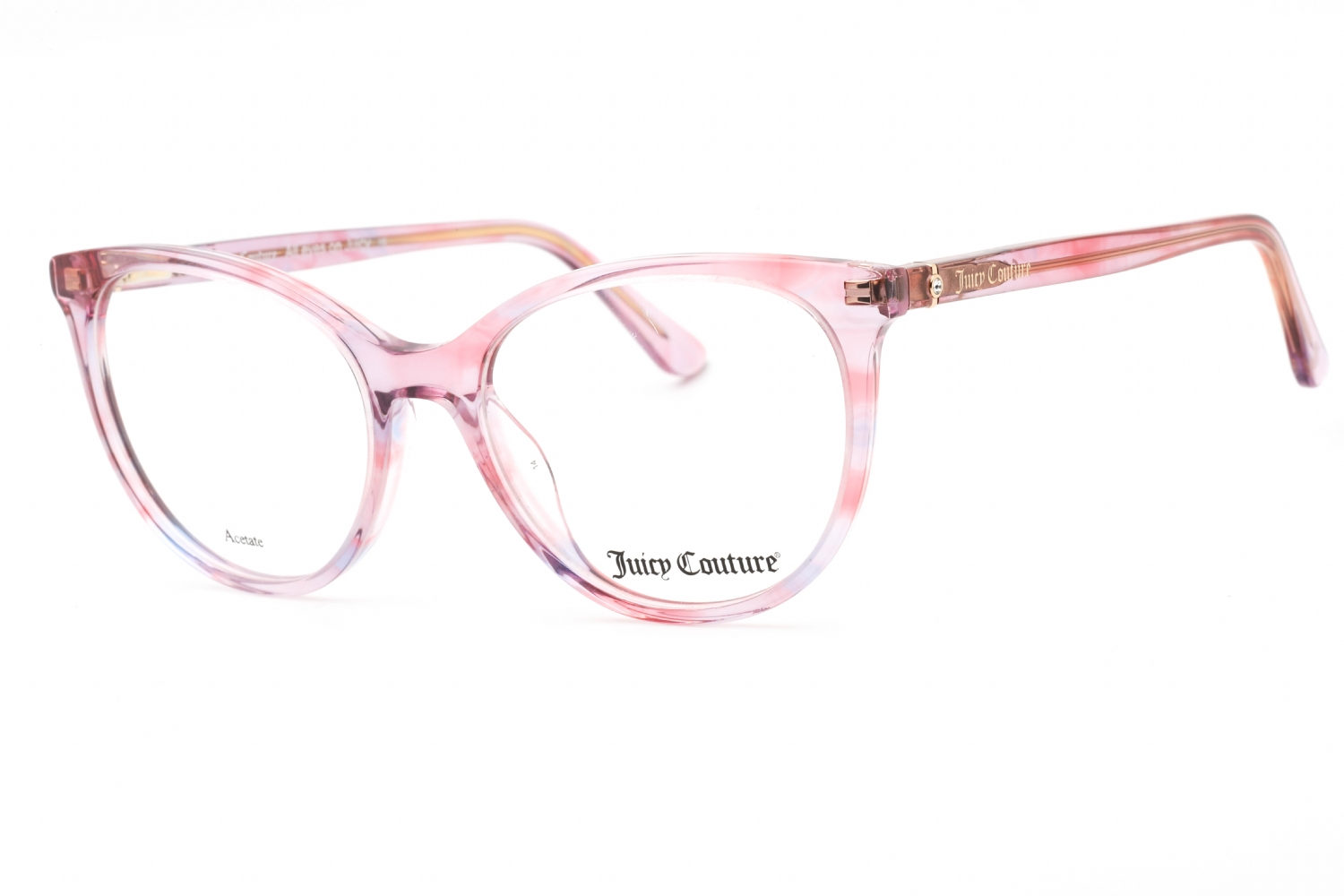  clear demo lens/pink horn