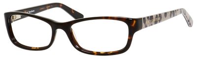  clear/dark havana leopard