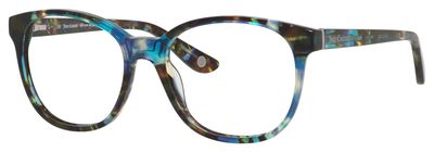  clear/tortoise turquoise navy