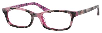  clear/havana pink
