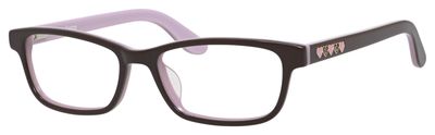  clear/espresso ice pink