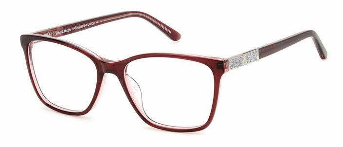  clear lens/burgundy pink