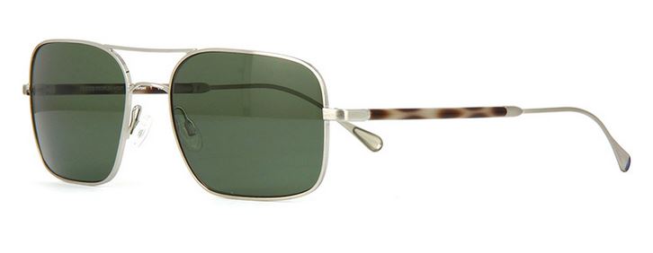  brushed silver/ polarised sage