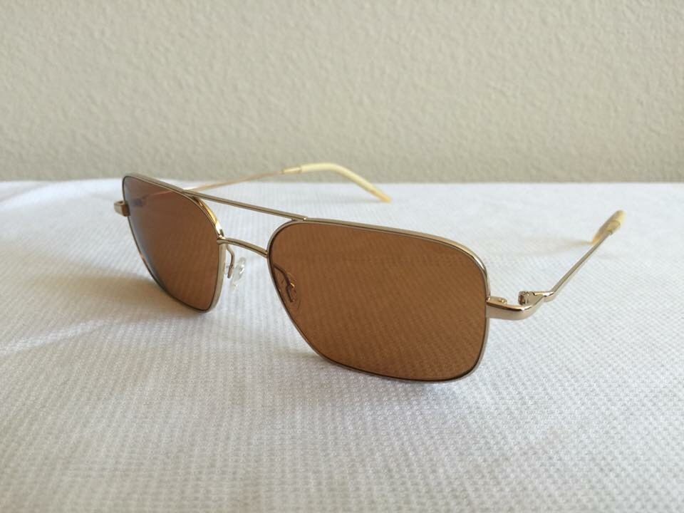 OLIVER PEOPLES VICTORY 55 GLD