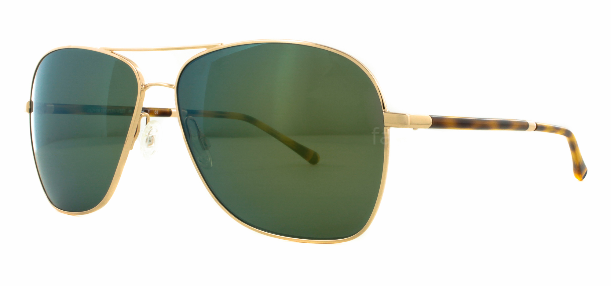  soft gold/g15 green mirror polarised