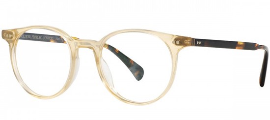  clear/slightly light beige vintage dark tortoise brown