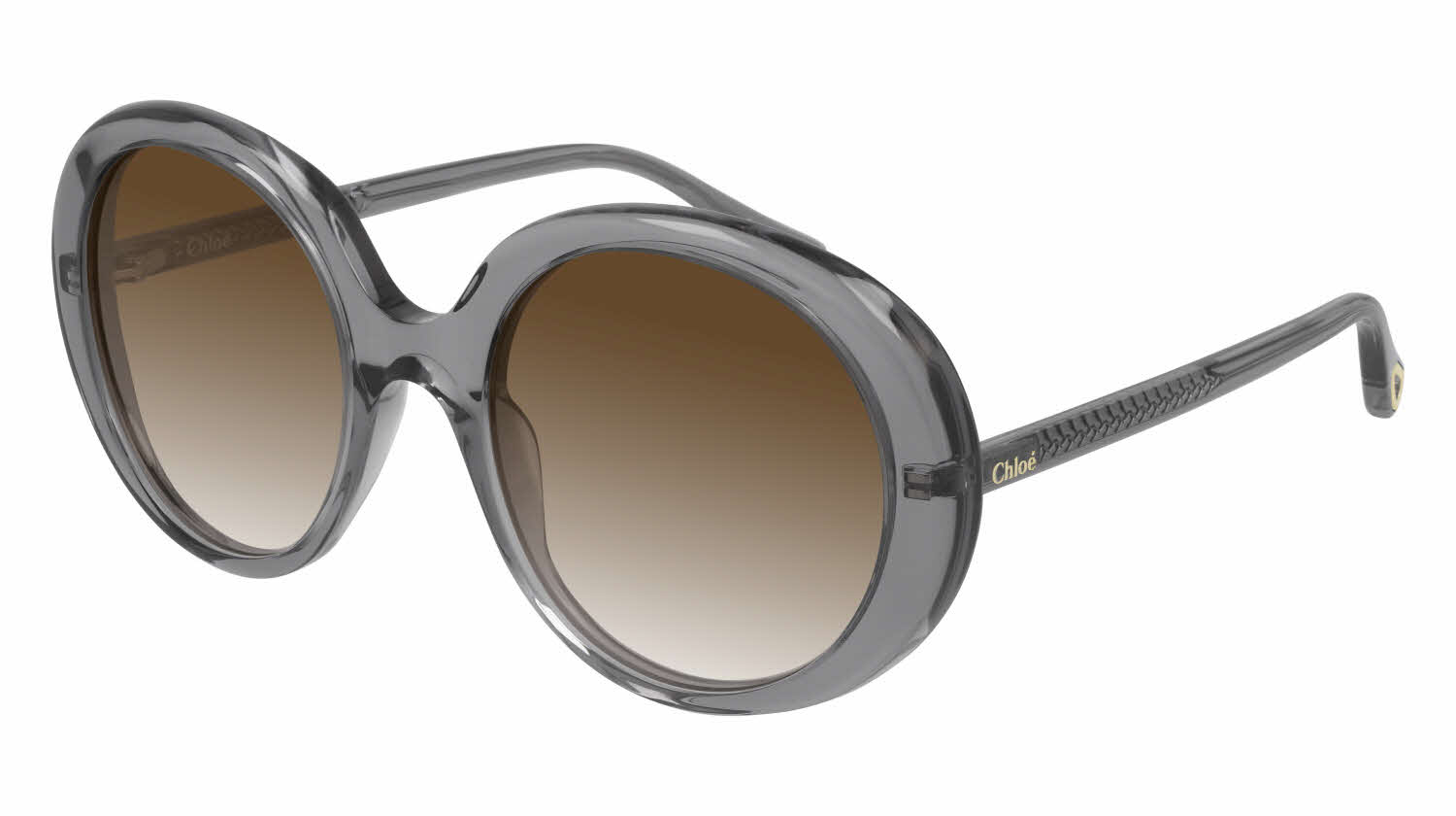  gradient brown lens /shiny dark grey