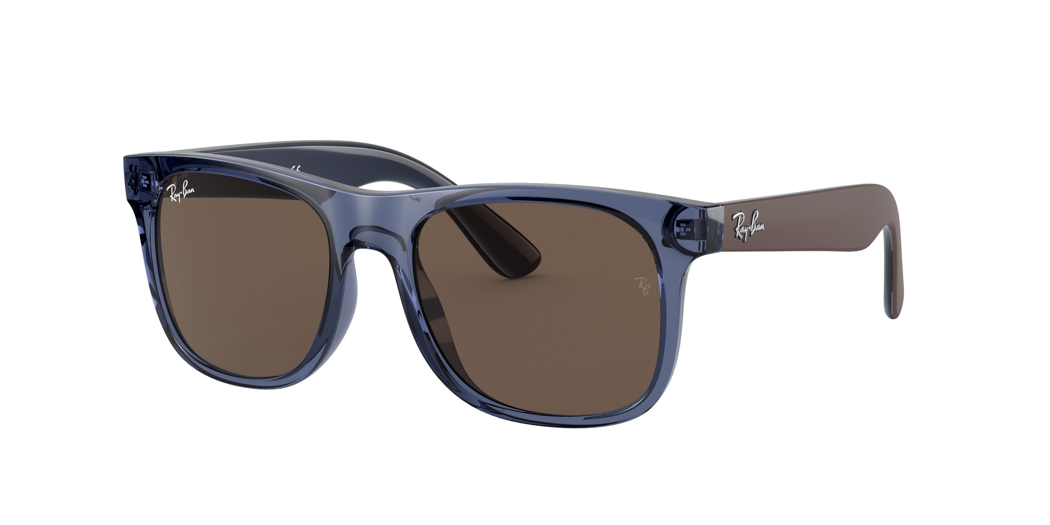  clear/dark browntransparent blue