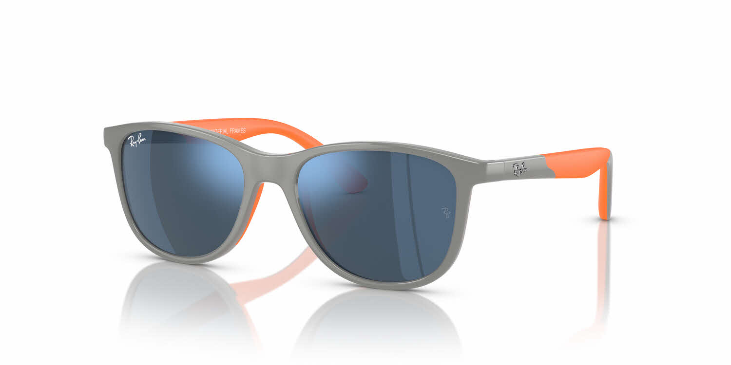  dark blue mirrored lens/grey on orange
