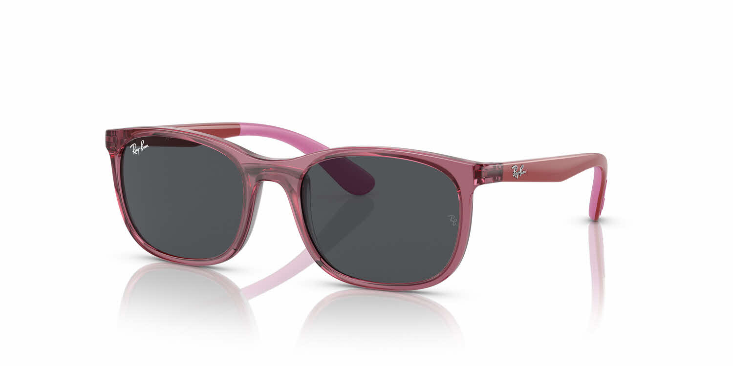  dark grey lens/transparent pink on rubber pink