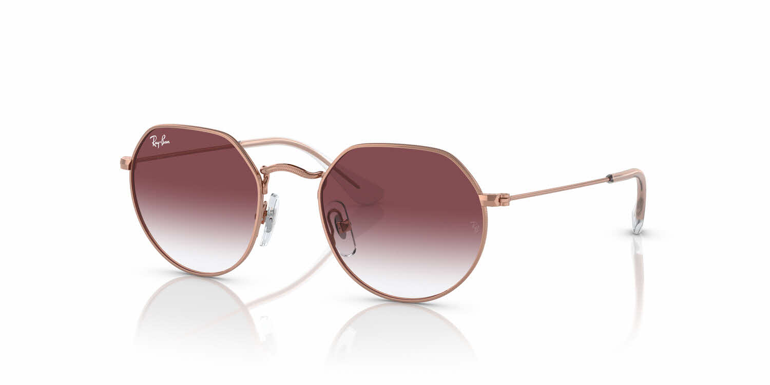  gradient dark violet lens/rose gold