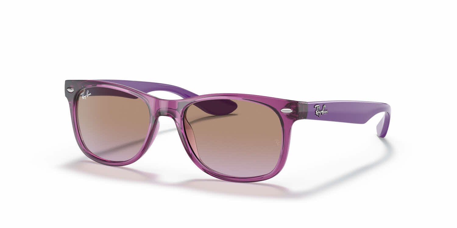  violet gradient brown lens/transparent fuxia
