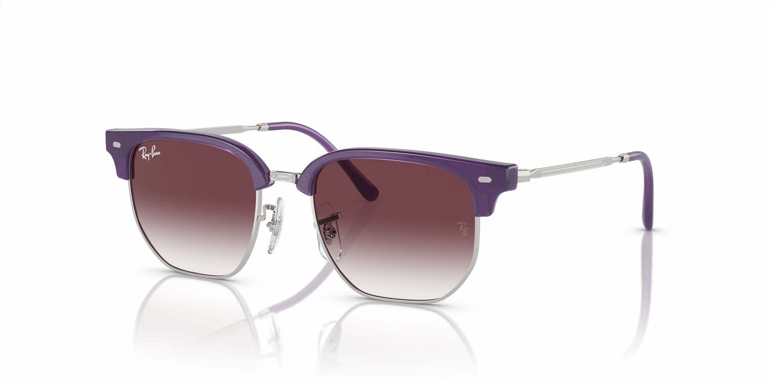  clear lens/opal violet on silver