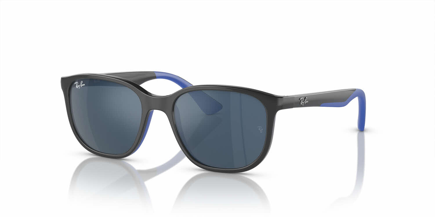  clear lens/grey on blue