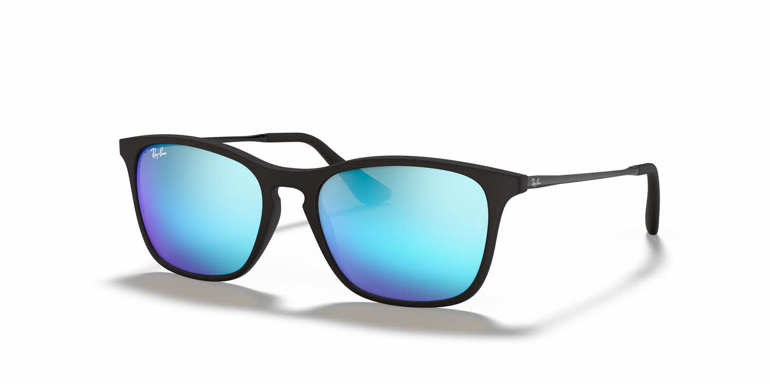  light green mirror blue lens/rubber black