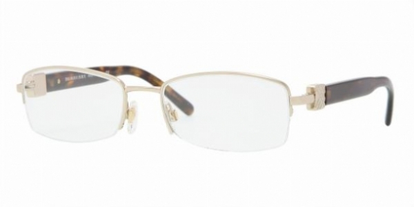  clear/gold tortoise