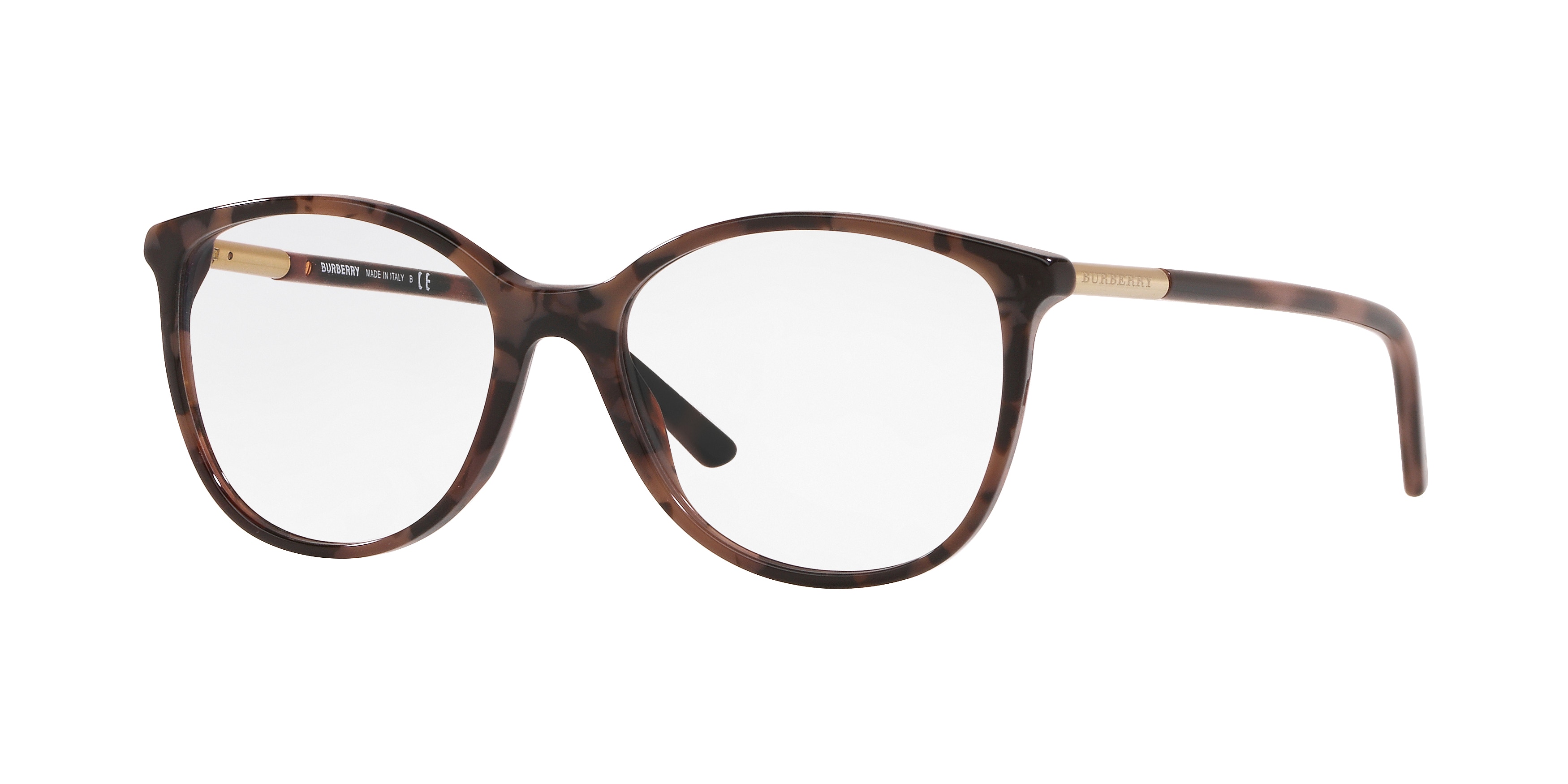  clear/spotted brown havana