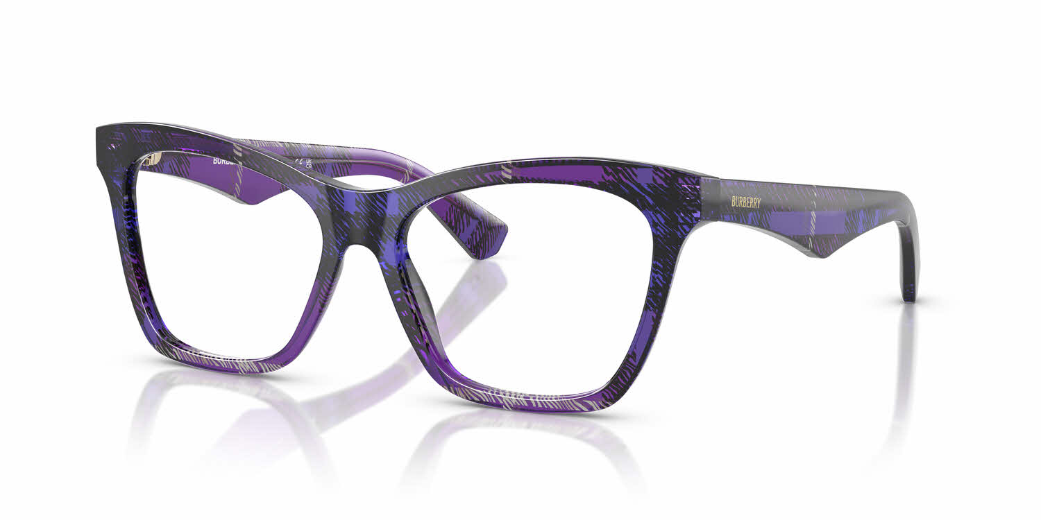  clear lens/check violet