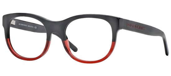  clear/black red