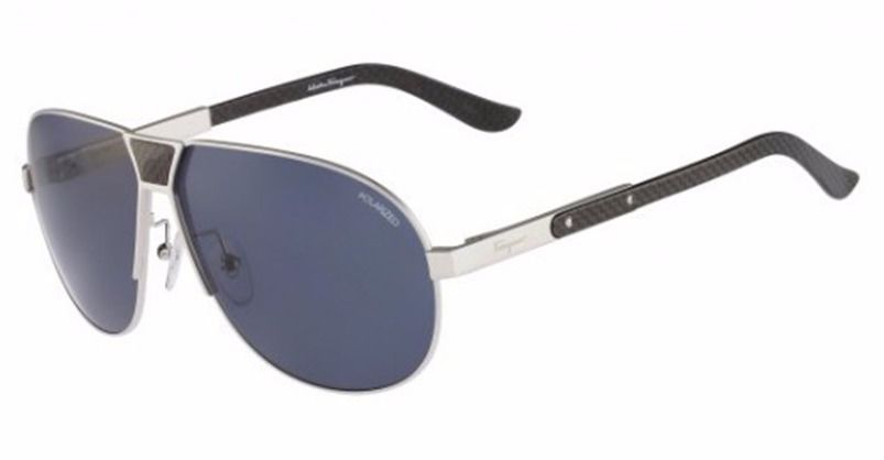  blue polarized/shiny silver