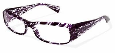  violet/purple losange/clear