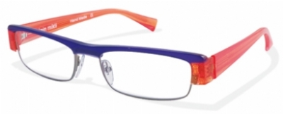  pointill violet/point orange