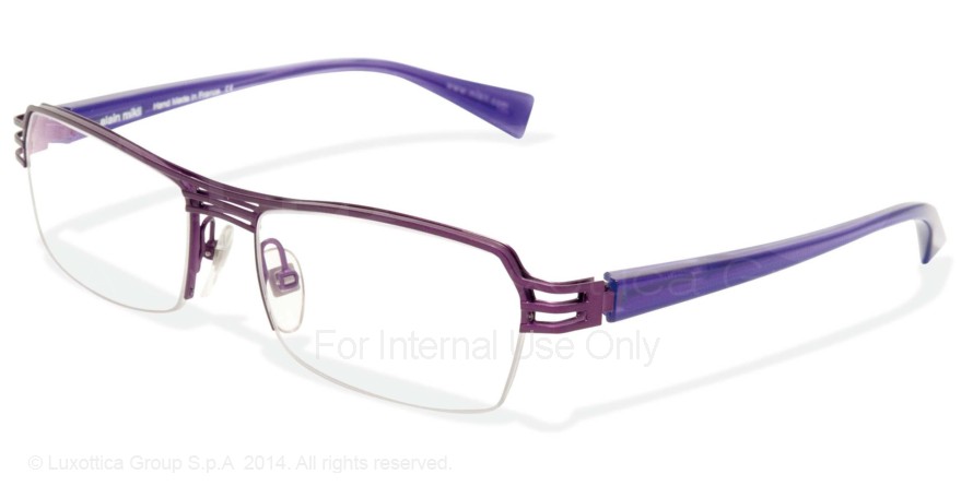  clear/dark purple