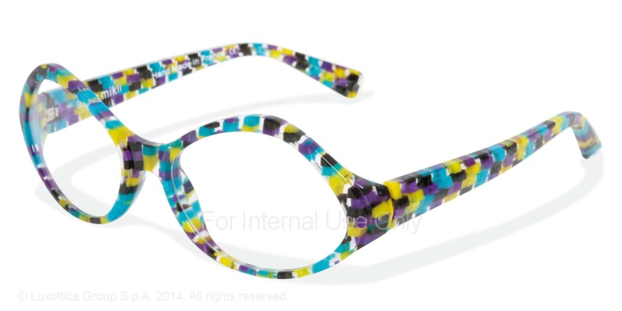  clear/turquoise purple anis check