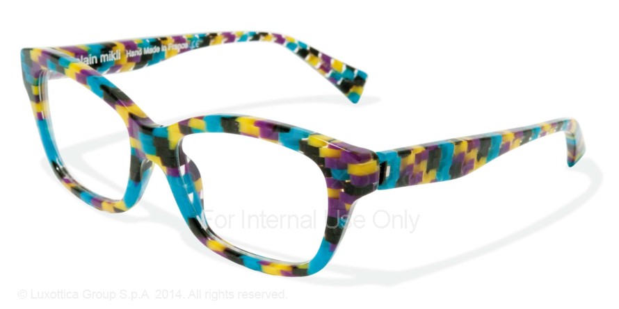  clear/turquoise purple anis check