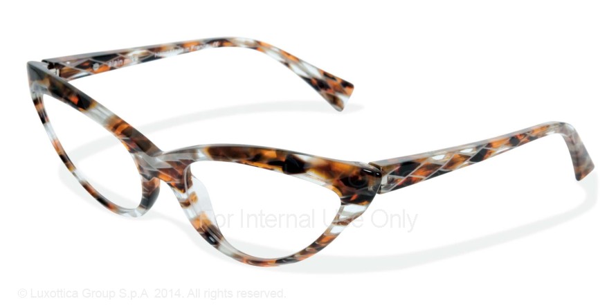  clear/tortoise lozenge silver filet