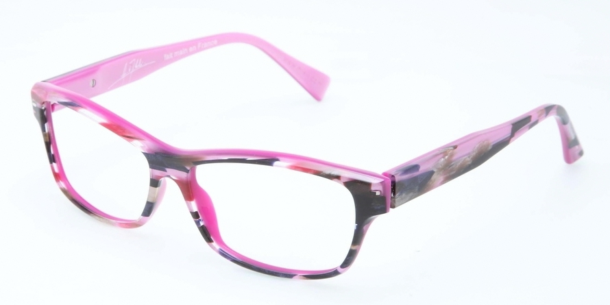  clear/flame pink navy pink