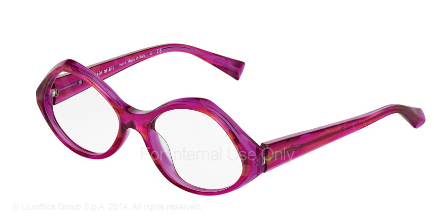  clear/fuschia