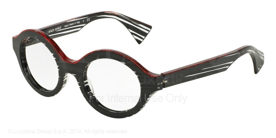  clear/redhite black