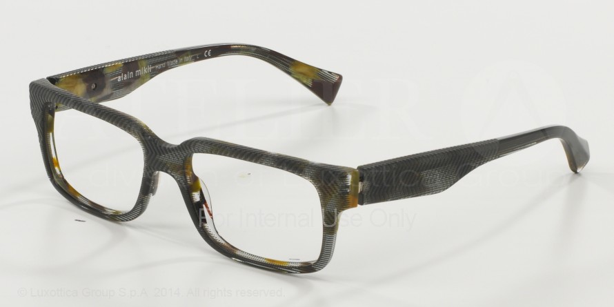  clear/pointille black green havana