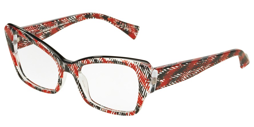 clear/chevron red cry blk
