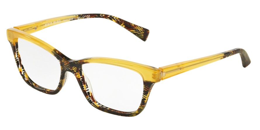  clear/honey yellow chevron havana ye