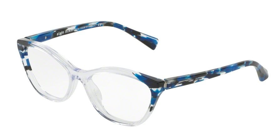  clear/crystal havana blue black