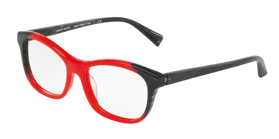  clear/black pontille red