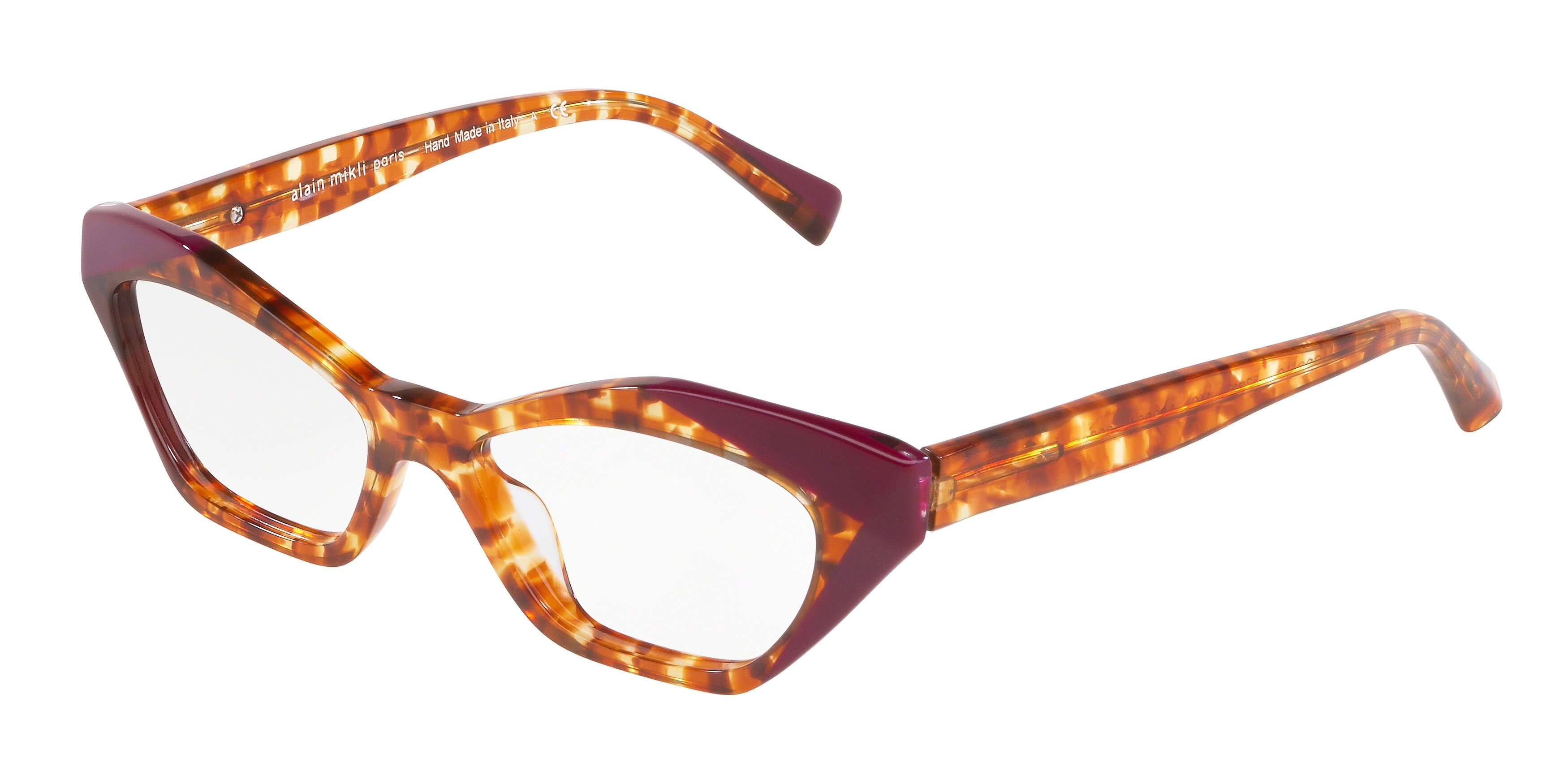  clear/damier havana amber magenta