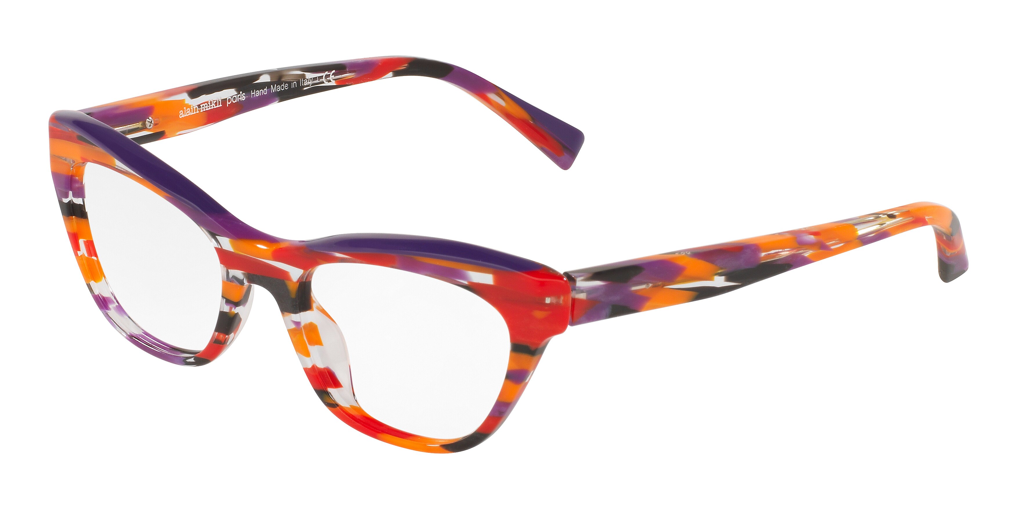  clear/multi colors havana violet mik