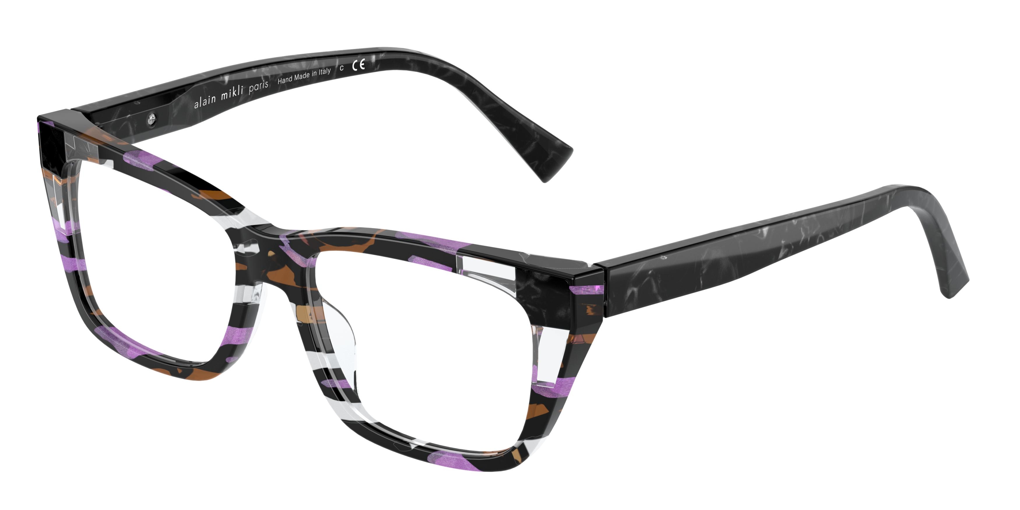  clear/purple crystal noir mikli