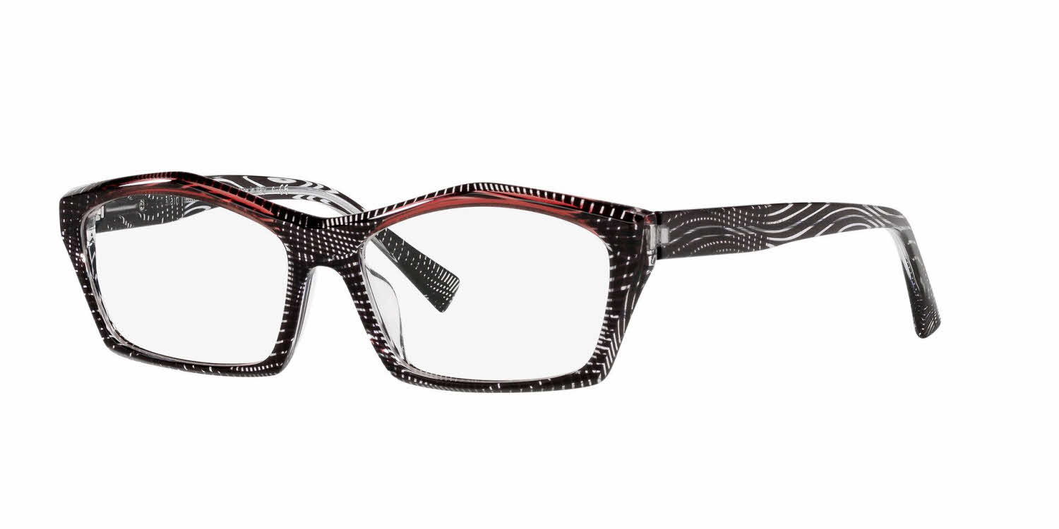  clear lens/crystal black red