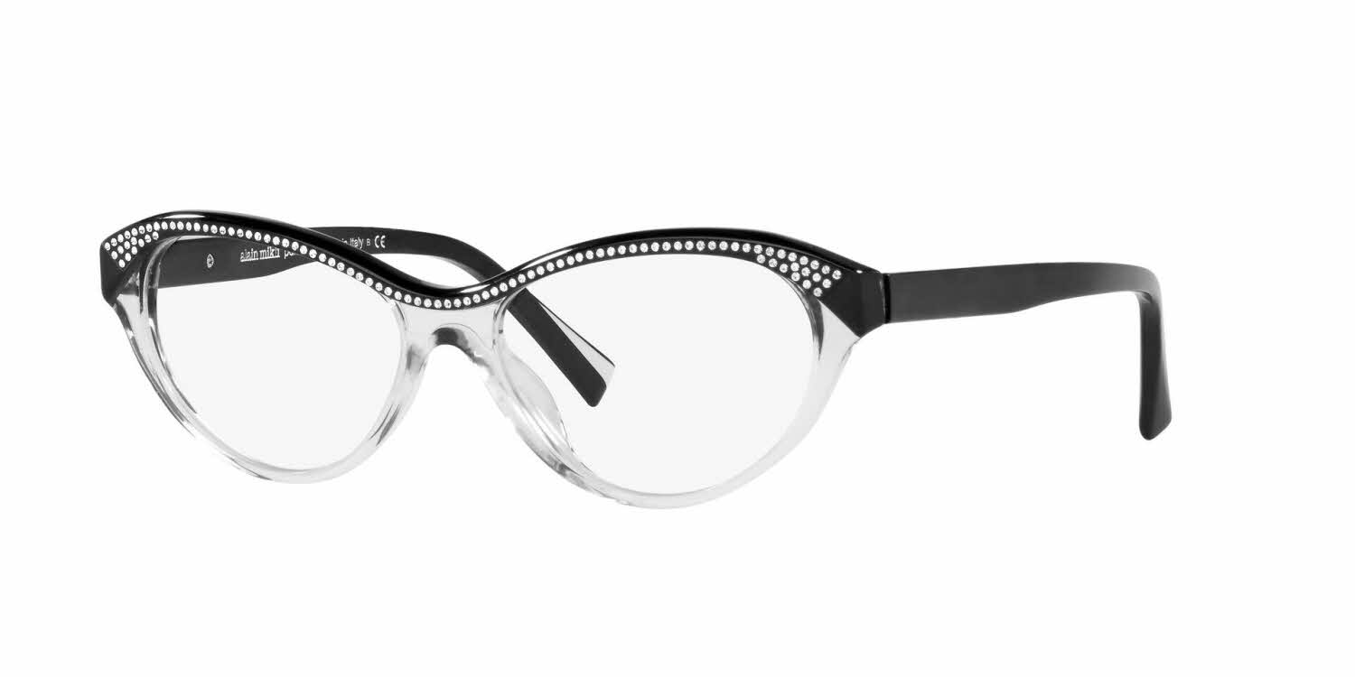  clear lens/crystal noir mikli