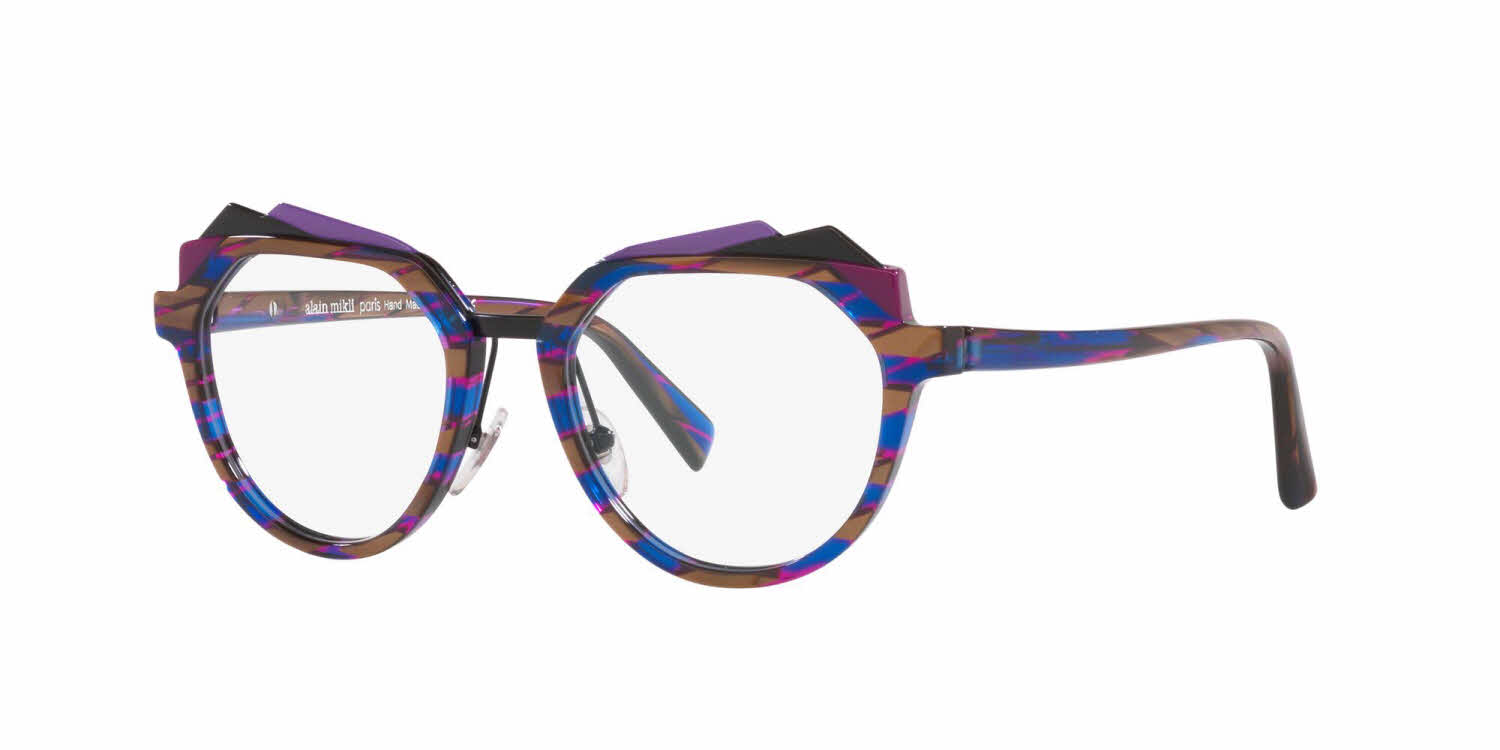  clear lens/rumble violet blue black