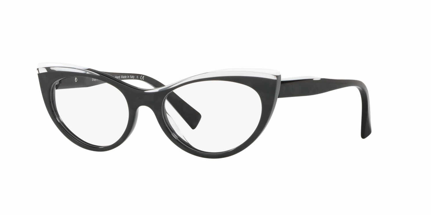  clear lens/white crystal black